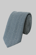 navy with white tie