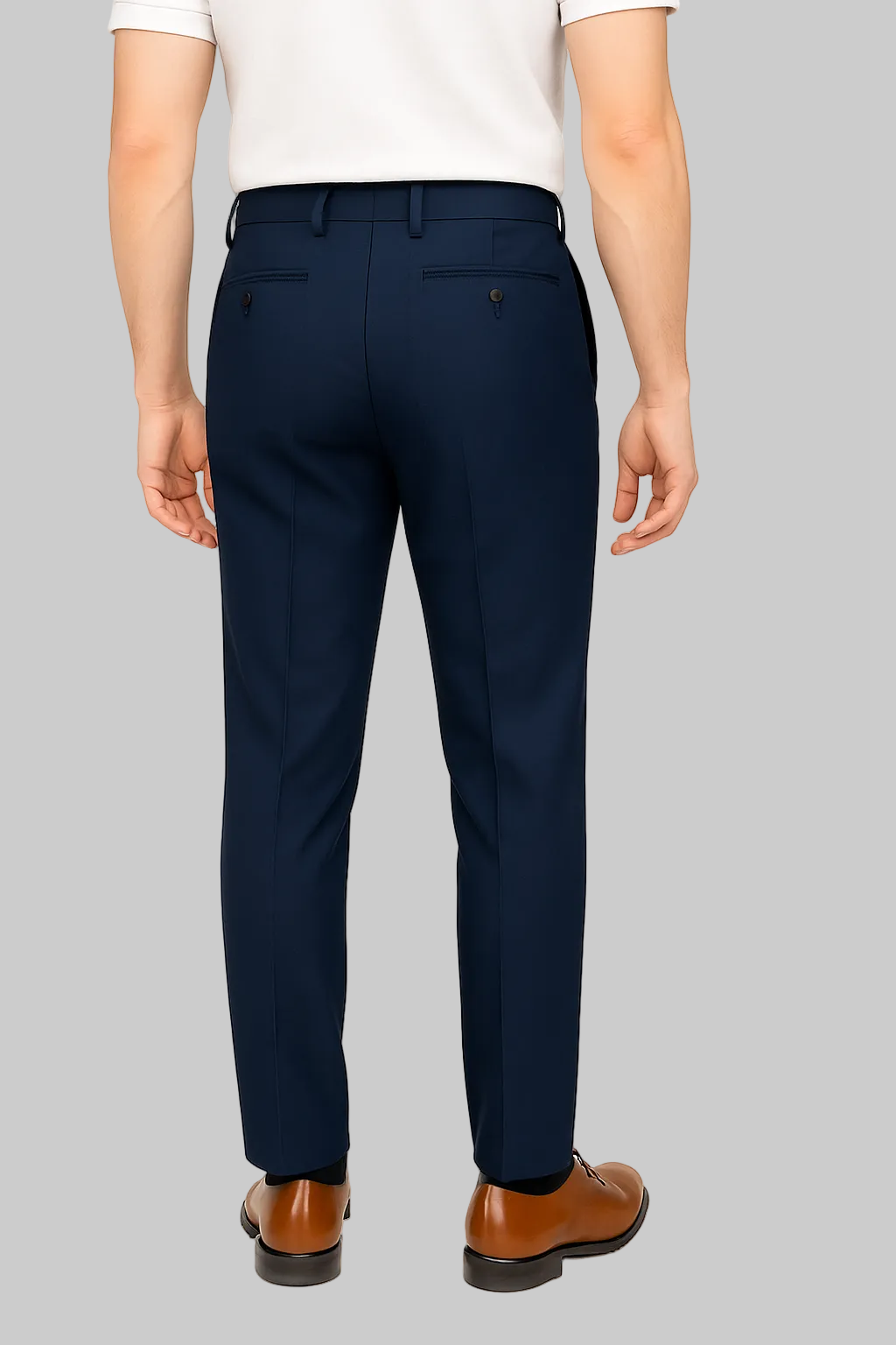 Heavy weight  Stretch Pants Dark Navy