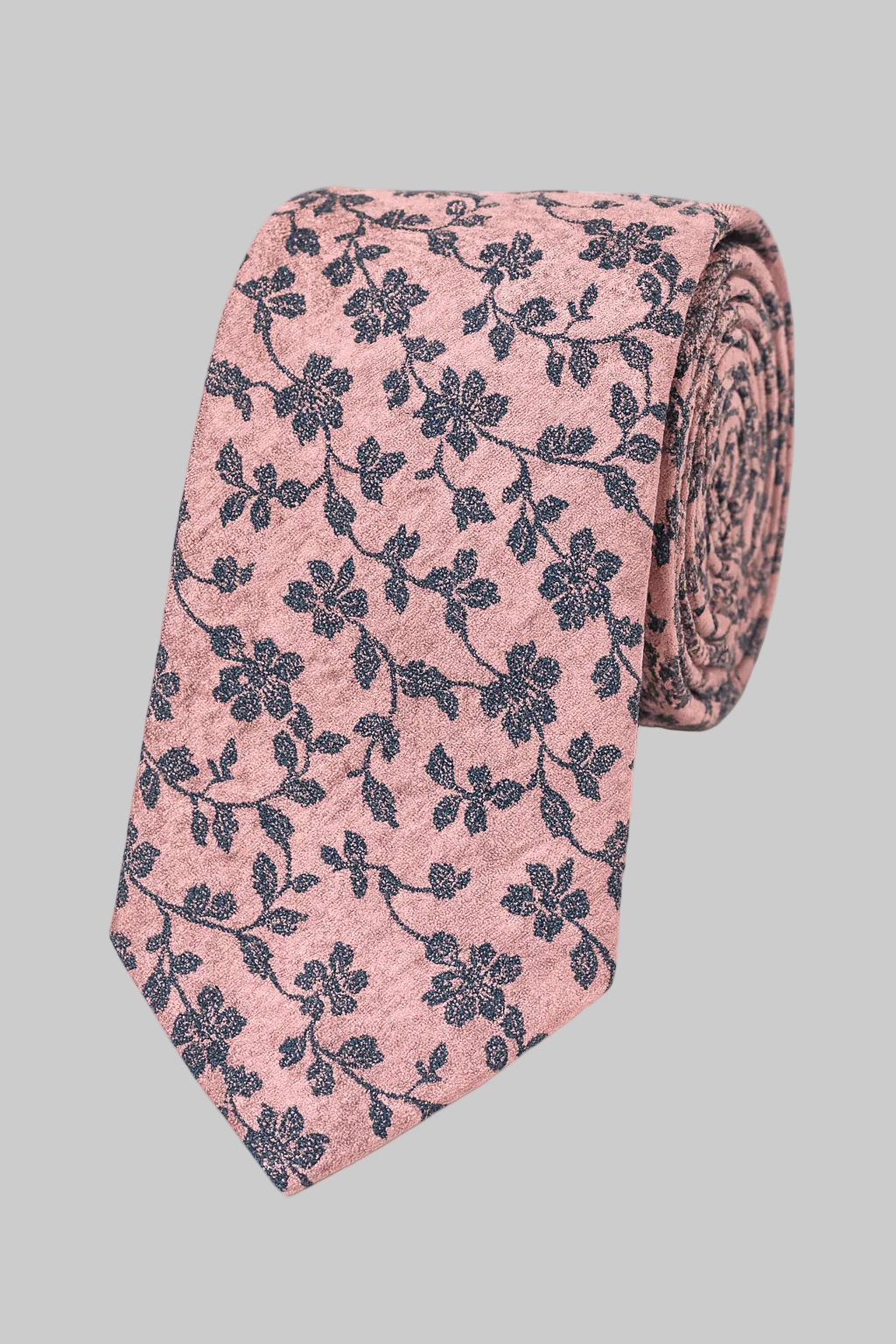 Rose Navy Garden Tie