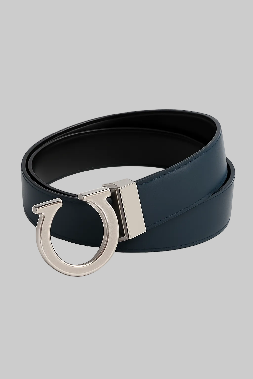 Navy Icon Horseshoe Buckle (Belt)