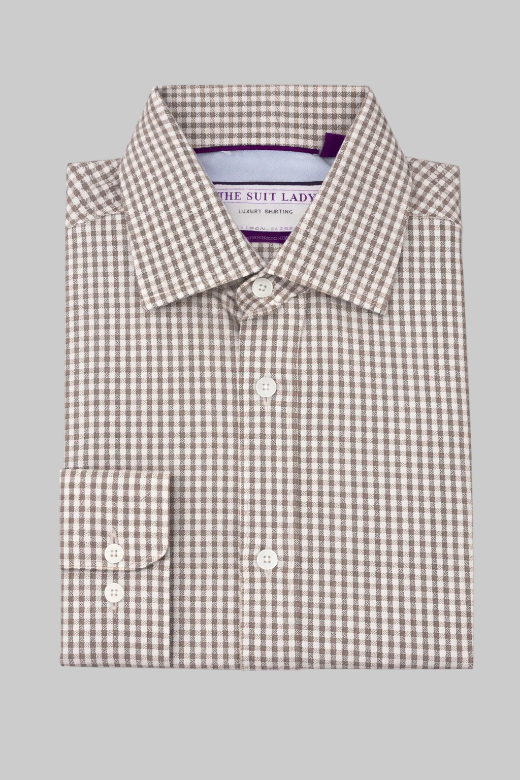 Brown Strechy Shirt