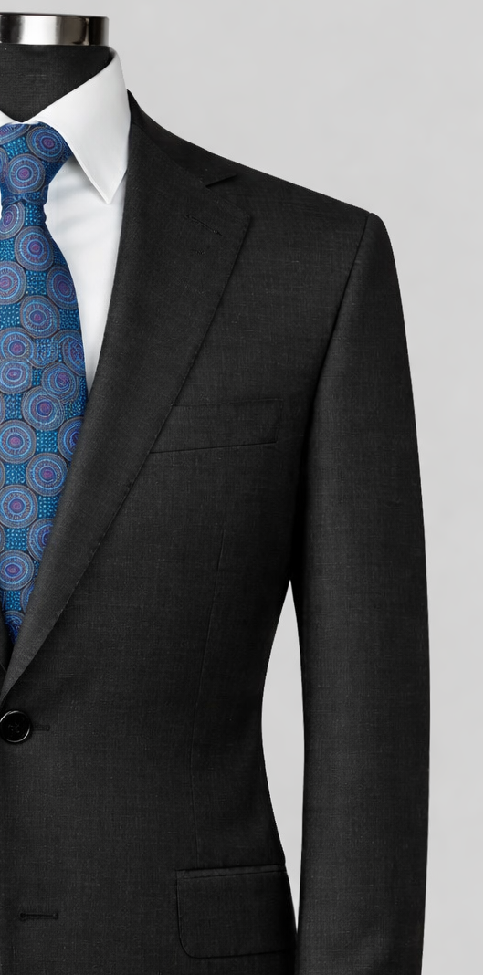 Charcoal Solid Classic Fit