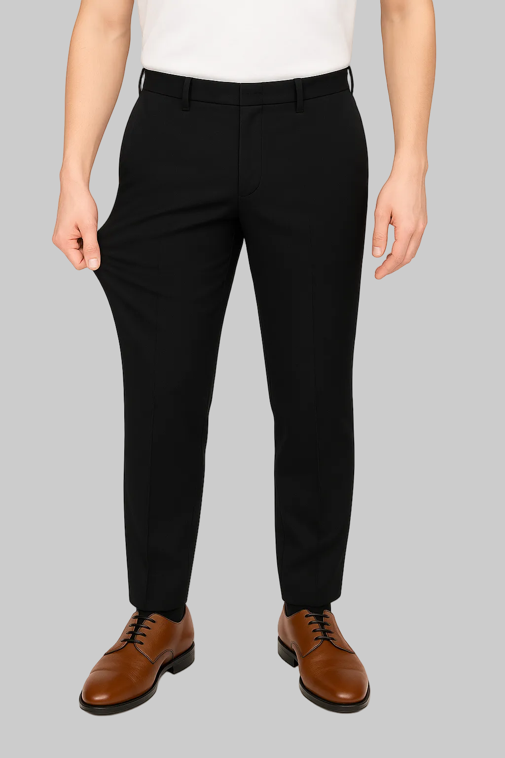 BLACK SIDE POCKET LULU