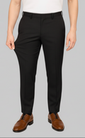 Heavy weight Stretch Pants Black