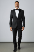 Black Tuxedo Peak Lapel CLASSIC FIT