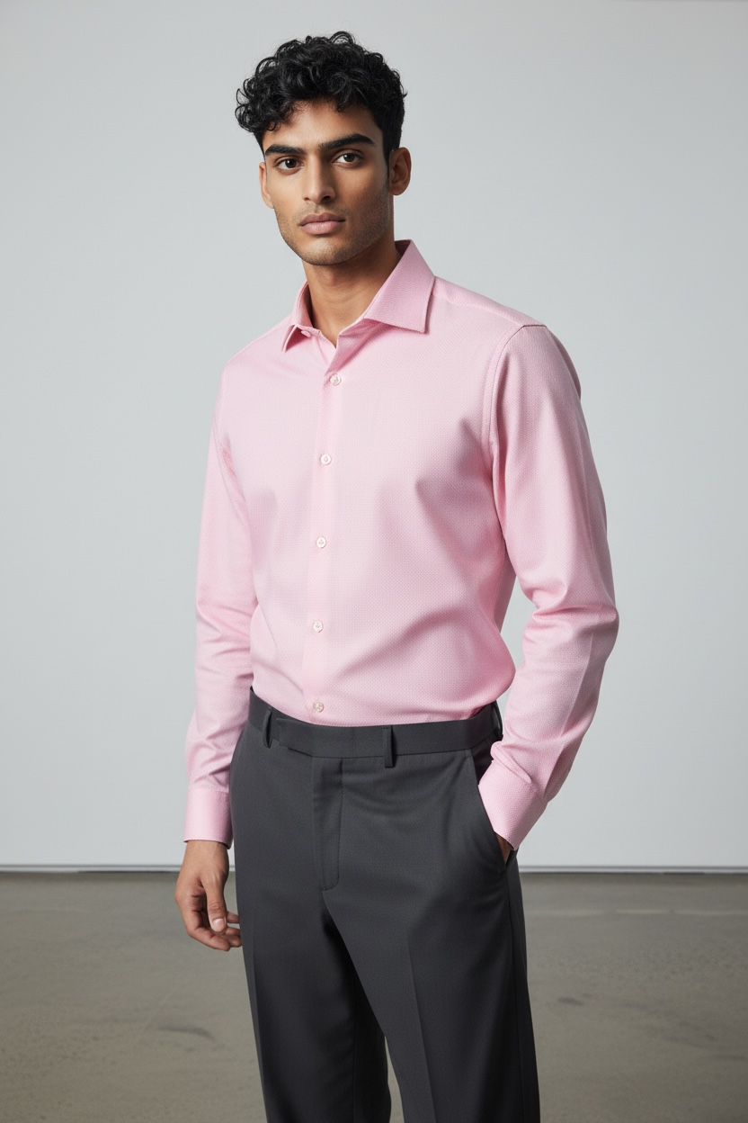 Stretch Shirt Pink