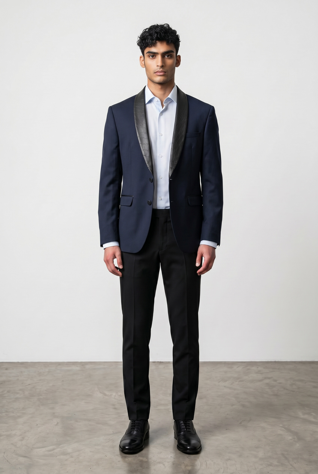 Midnight Prestige Tuxedo Blazer