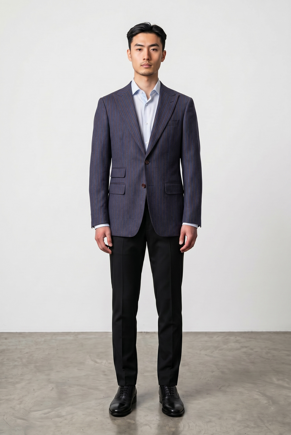 Bordeaux Stripe Signature (Blazer)