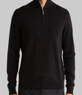 Black Half Zip Sweater
