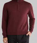 Burgundy Half Zip